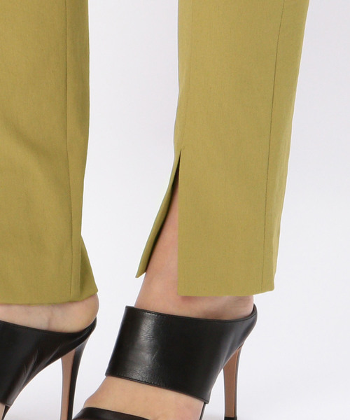 Tiara（ティアラ） パンツ フロントスリットフレアパンツ レディース