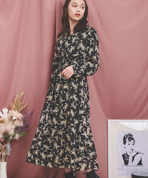 ワンピース フラワープリントワンピース Zozotown Paypayモール店 通販 Paypayモール