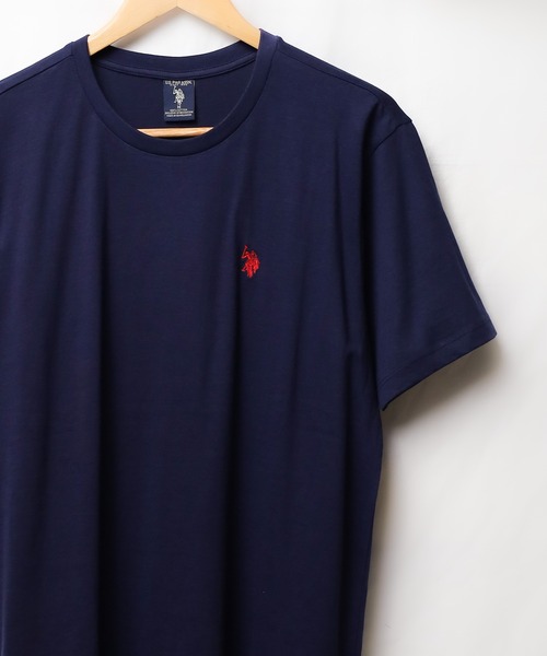 U.S. POLO ASSN. tシャツ 「69」「U.S. ASSN.」ワンポイント刺繍 半袖 