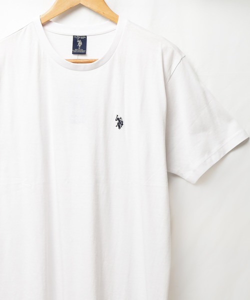 U.S. POLO ASSN. tシャツ 「69」「U.S. ASSN.」ワンポイント刺繍 半袖 