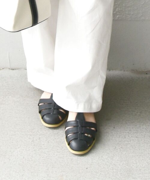【新品】SHIPS any別注 ROVERETO グルカサンダル ホワイト Ｍ ROVERETO サンダル 【SHIPS any別注】ROVERETO: グルカ サンダル