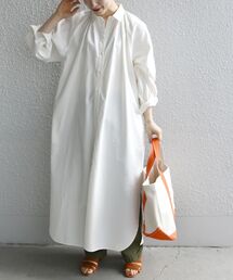 ワンピース シャツワンピース SHIPS any:〈ウォッシャブル