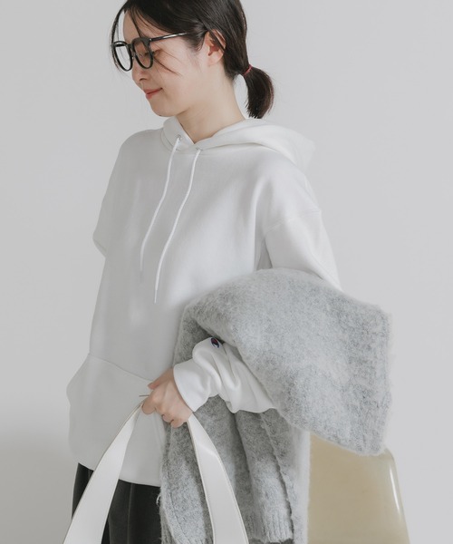 Champion パーカー Champion/チャンピオン HOODED オーバーサイズ プル