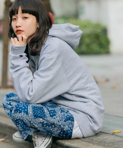 Champion（チャンピオン） パーカー HOODED オーバーサイズ プル