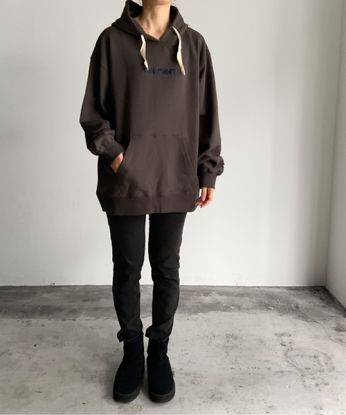 パーカー ST: MONT KEMMEL LOGO PRINT HOODY モンケメル ロゴパーカー レディース メンズ MONT KEMMEL パーカー ST: LOGO PRINT HOODY モンケメル ロゴ