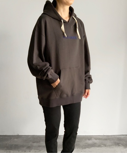 パーカー ST: MONT KEMMEL LOGO PRINT HOODY モンケメル ロゴパーカー レディース メンズ MONT KEMMEL パーカー ST: LOGO PRINT HOODY モンケメル ロゴ