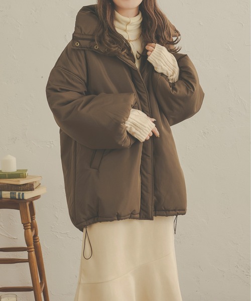 Ambre Neige（アンブルネージュ） ダウン ダウンジャケット 中綿ビッグ