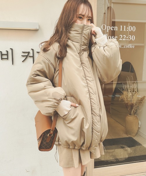 Ambre Neige（アンブルネージュ） ダウン ダウンジャケット 中綿ビッグ