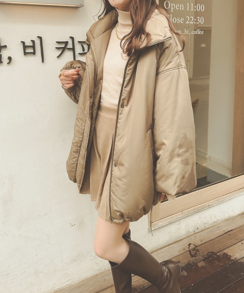 Ambre Neige（アンブルネージュ） ダウン ダウンジャケット 中綿ビッグ