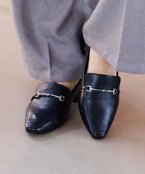 HIMIKO ローファー 「Made in Japan」「撥水」カカトシャーリング