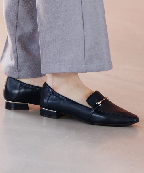 HIMIKO ローファー 「Made in Japan」「撥水」カカトシャーリング