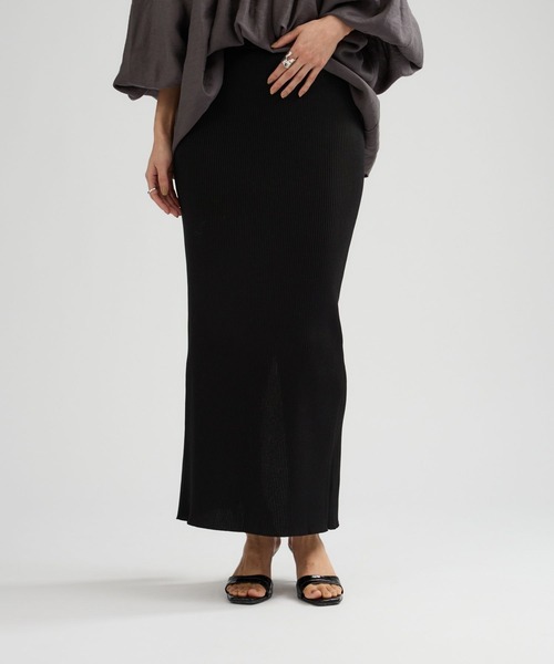 Chaos（カオス） スカート /16Gインプレリブニット タイトロング