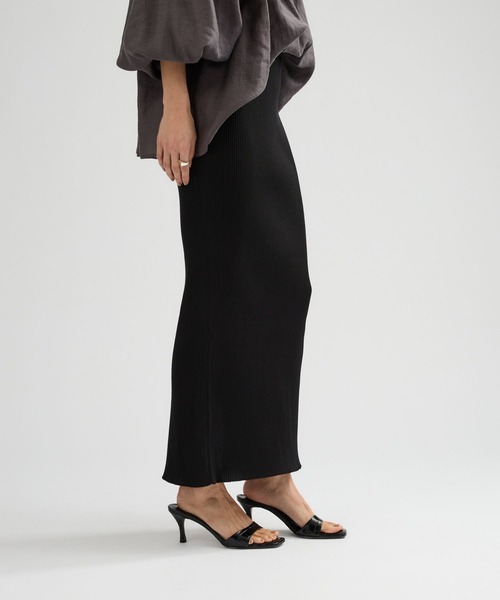 Chaos（カオス） スカート /16Gインプレリブニット タイトロング