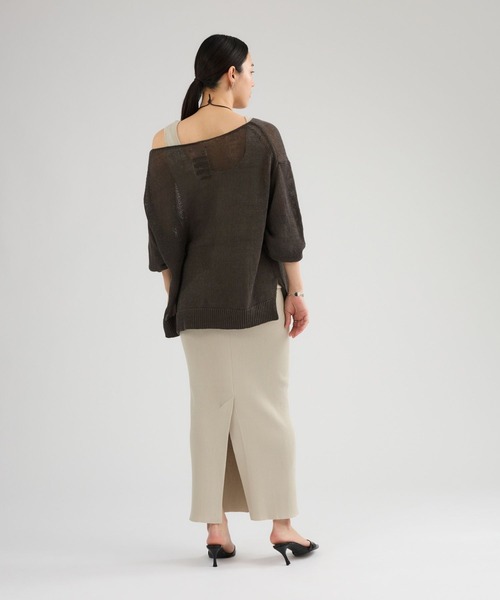 Chaos（カオス） スカート /16Gインプレリブニット タイトロング