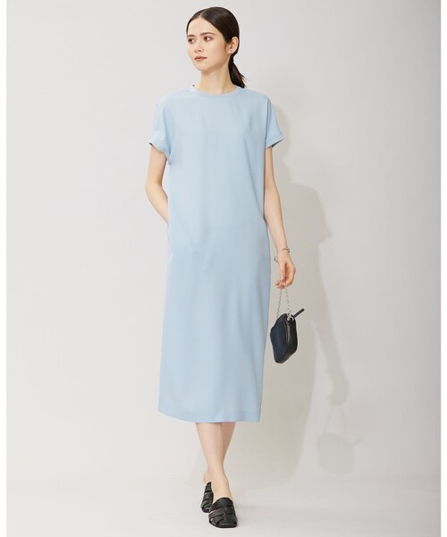 iCB レディース　ノースリワンピース　モスグレー　UV 接触冷感　タグあり iCB レディース ノースリワンピース モスグレー UV 接触冷感
