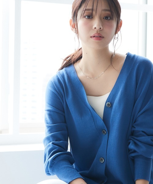 ニッセン（nissen） uvカット カーディガン 洗えるUVカット綿100