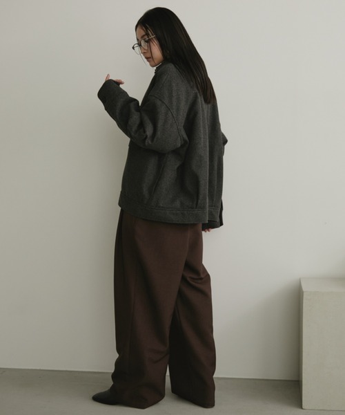 Aunt Marie's（アントマリーズ） ブルゾン アウター ウールライク