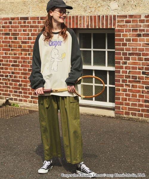 ブランド登録なし tシャツ Tシャツ 「CASPER」別注 ヴィンテージ加工 