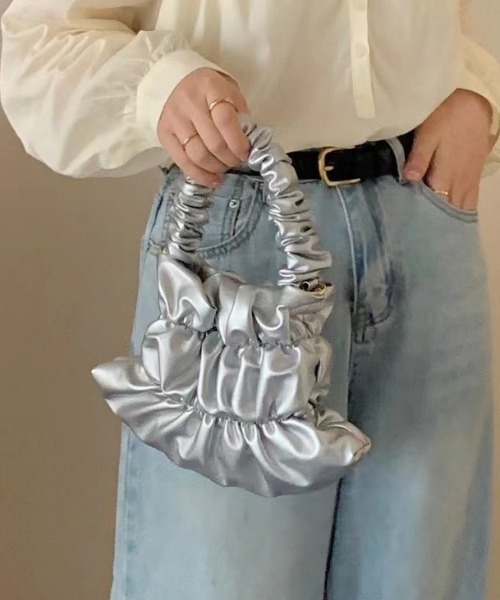 シャーリングショルダーバッグ