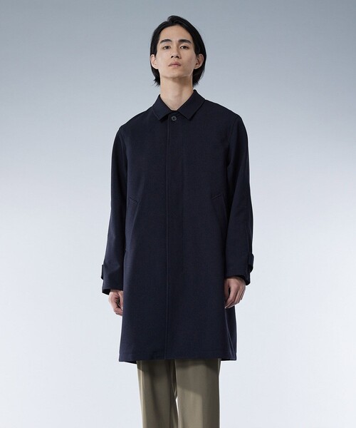 UNITED TOKYO ステンカラーコート コート ボンディングバルカラー