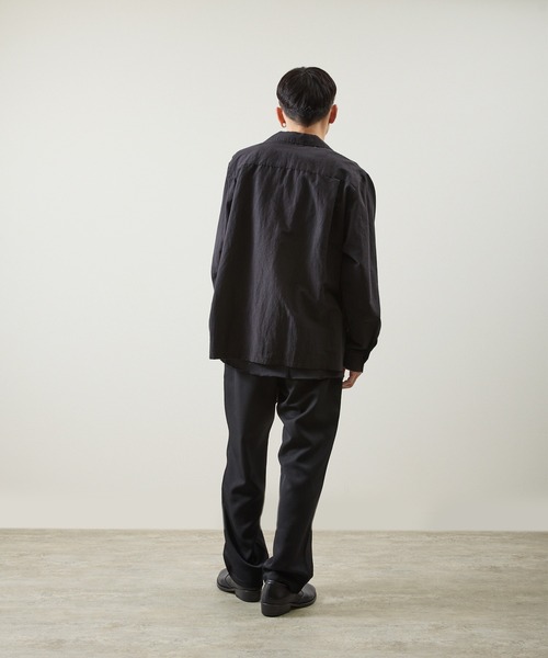 And A（アンドエー） シャツ アンドエー / COTTON / LINEN OPEN COLLAR