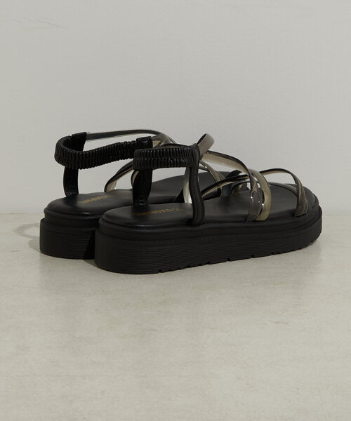 クリアデザインが可愛い♪【CHANEL】サンダル org.jpg