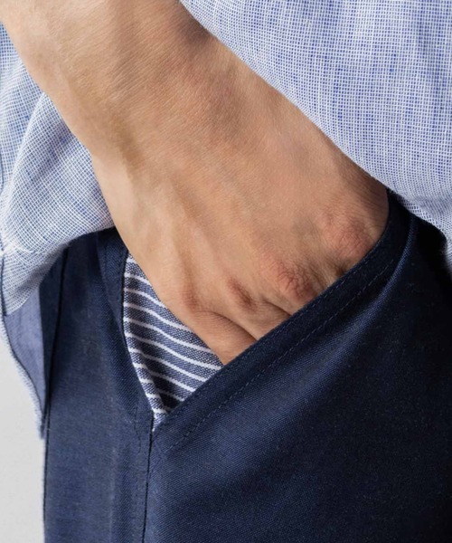 NAVY（ファッション） パンツ リネンミックスクロップドパンツ