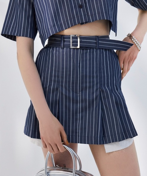 eimy istoire オールインワン プリーツショートロンパース