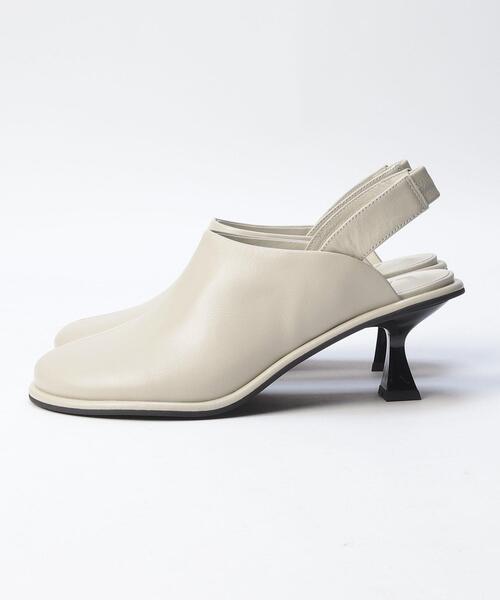 LANVIN en Bleu パンプス バックストラップサンダル : ZOZOTOWN