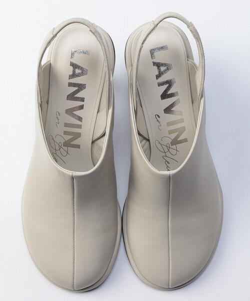 ランバン　パンプス　24センチ ランバン オン ブルー LANVIN en Bleu 【大きいサイズ】リボン