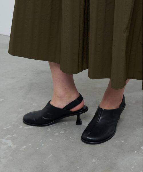 LANVIN en Bleu パンプス バックストラップサンダル : ZOZOTOWN