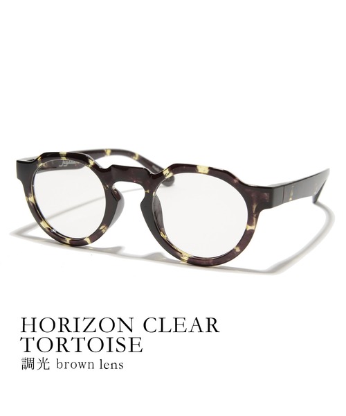 新品　jugaad14 HORIZON CLEAR tortoise 調光レンズ Jugaad14 サングラス 「Jugaad14」HORIZON CLEAR tortoise レディース