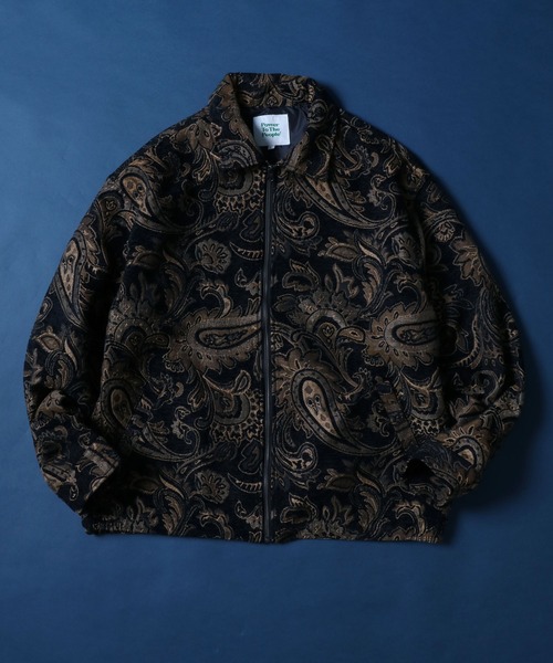 JOURNAL STANDARD ゴブランペーズリーノーカラーブルゾン osharewalker ブルゾン ジャケット レディース アウター