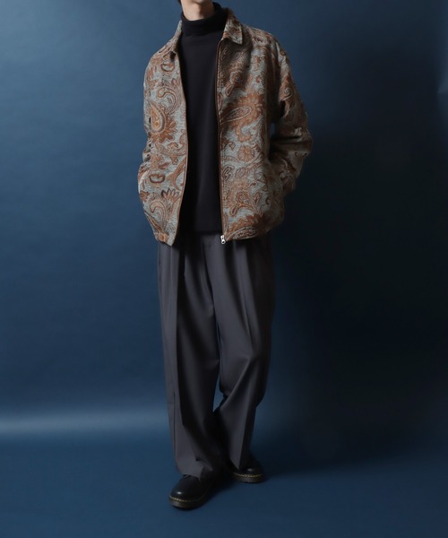 ANPAS（アンパス） ブルゾン アウター 2025AW新色追加 Gobelin Weaving