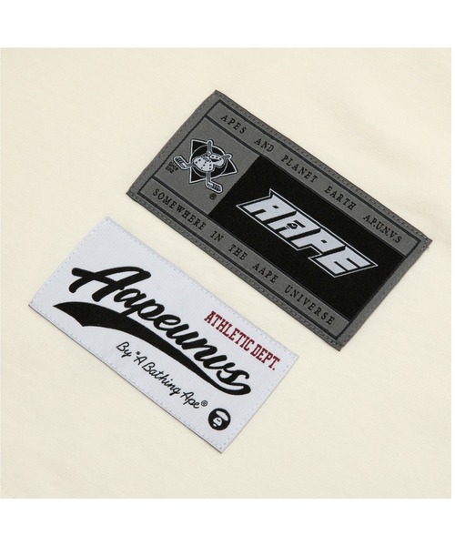 AAPE BY A BATHING APE tシャツ MAIN RAGLAN LONG SLEEVE TEE