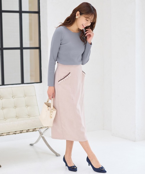 ニット セーター Ricotte Knit   リコッテニット レディース Loungedress ニット セーター 2WAY鹿子ニット レディース