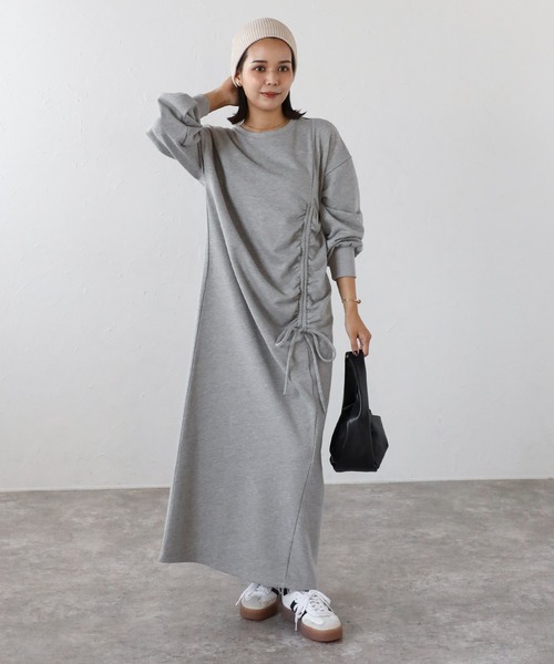 Bonjour Sagan（ボンジュールサガン） ワンピース ドロストギャザー裏