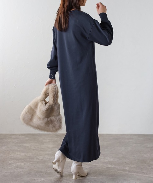 Bonjour Sagan（ボンジュールサガン） ワンピース ドロストギャザー裏