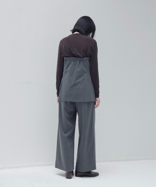 DRESSLAVE オールインワン 2way twill bare top combinaison