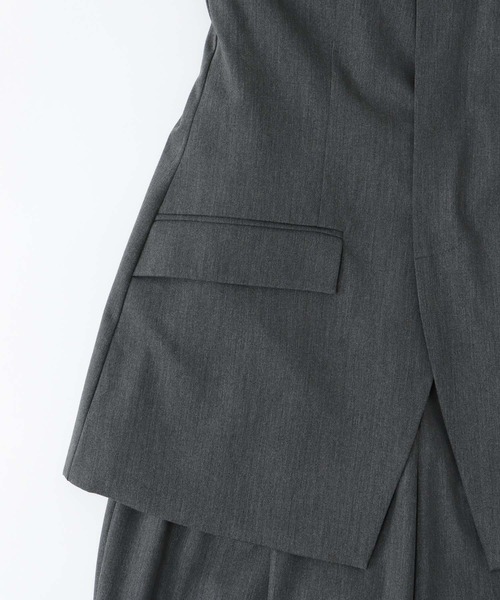 DRESSLAVE オールインワン 2way twill bare top combinaison