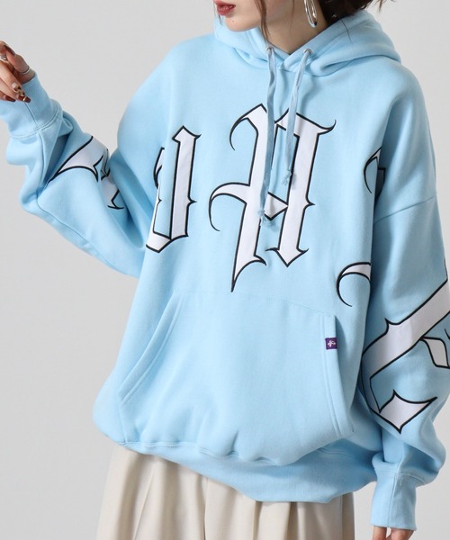 【極美品✨】ブリーフィング ニットパーカー　ダブルジップ　フード　ロゴ刺繍　M 極美品✨】ブリーフィング ニットパーカー ダブルジップ フード ロゴ刺繍 M