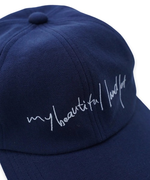 My Beautiful Landlet キャップ my beautiful landlet キャップ 帽子 「my landlet」COTTON