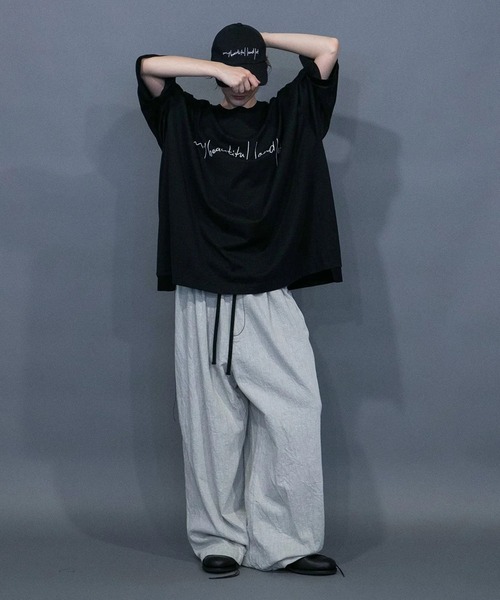 帽子 my beautiful landlet BASEBALL LOGO CAP my beautiful landlet × Nine Tailor（マイビューティフルランド