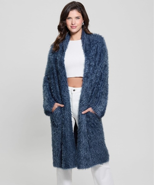 カーディガン LS Nori Midi Feather Cardigan カーディガン レディース レディース