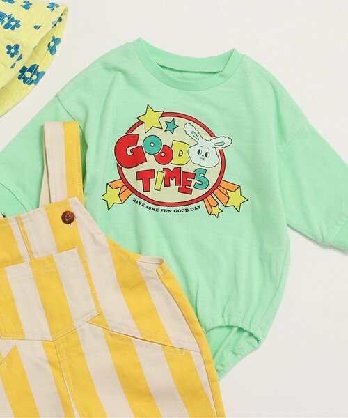 BREEZE（ブリーズ） ベビー服 ロンパース 「Bpop」ポップモチーフ