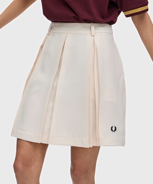 FRED PERRY スカート Pleated Tennis Skirt／プリーツテニス
