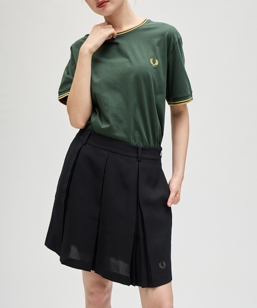 FRED PERRY スカート Pleated Tennis Skirt／プリーツテニス