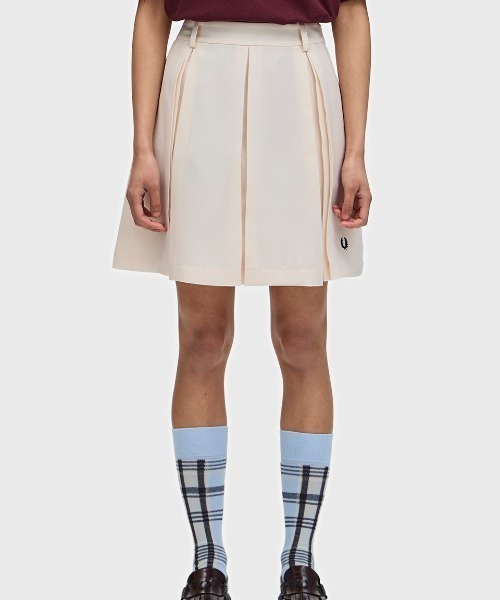 FRED PERRY スカート Pleated Tennis Skirt／プリーツテニス