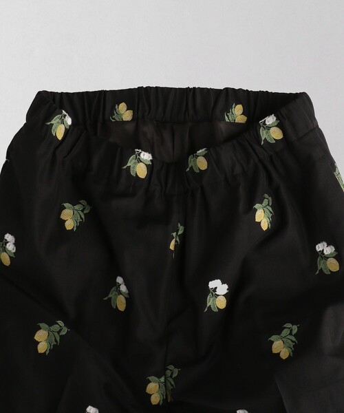 LOEFF パンツ 「LOEFF」レモン ジャガード レディース