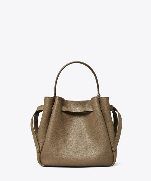 Tory Burch | ROMY バケットバッグ [正規品/関税込] Tory Burch Romy バケットバッグ | ブラウン | FARFETCH JP